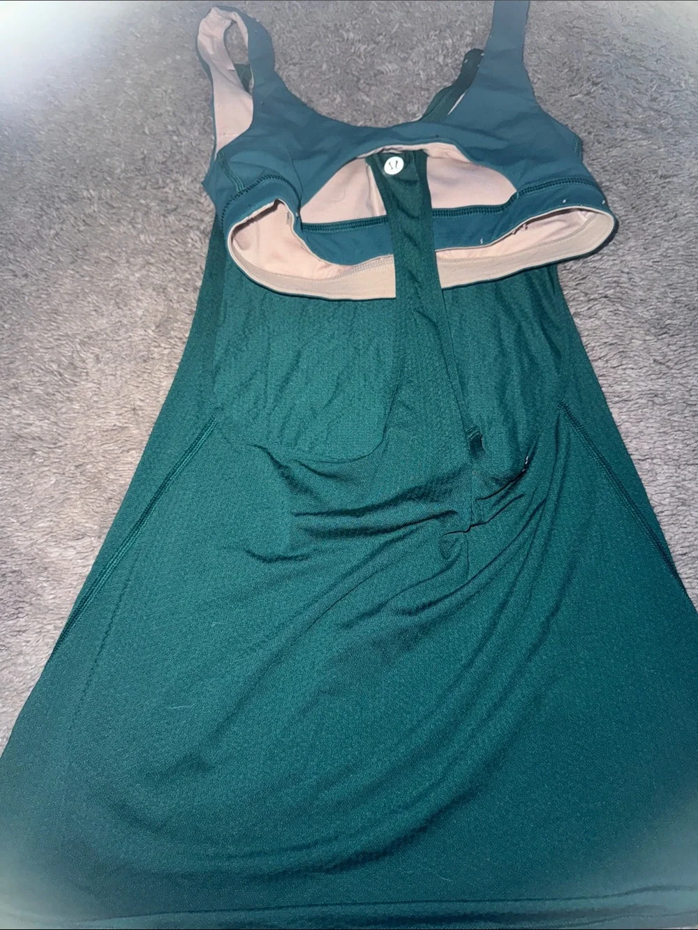 lululemon athletica Deep Teal Scoop Neck Tank